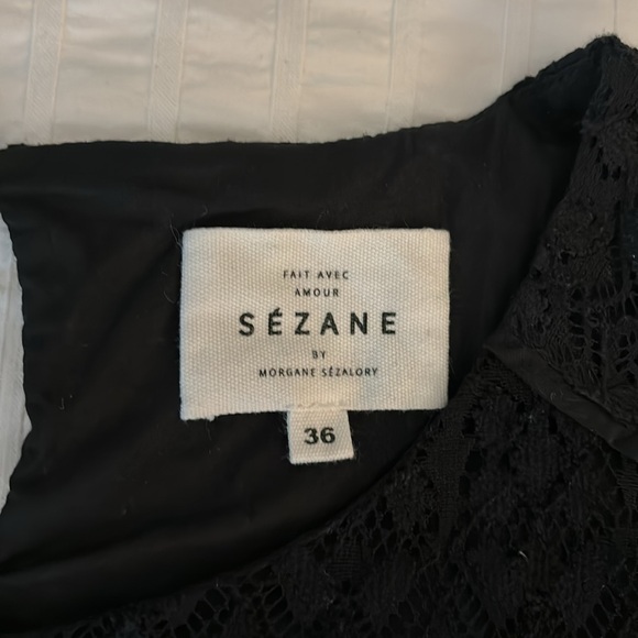 Sezane Lace Dress, Size 36 - Picture 3 of 10